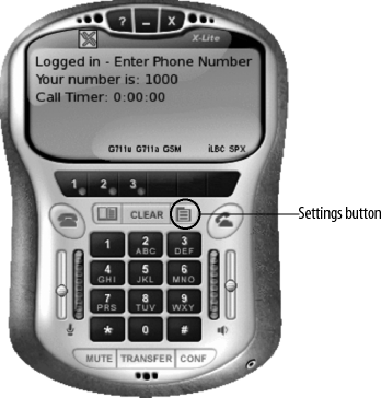 X-Lite configuration